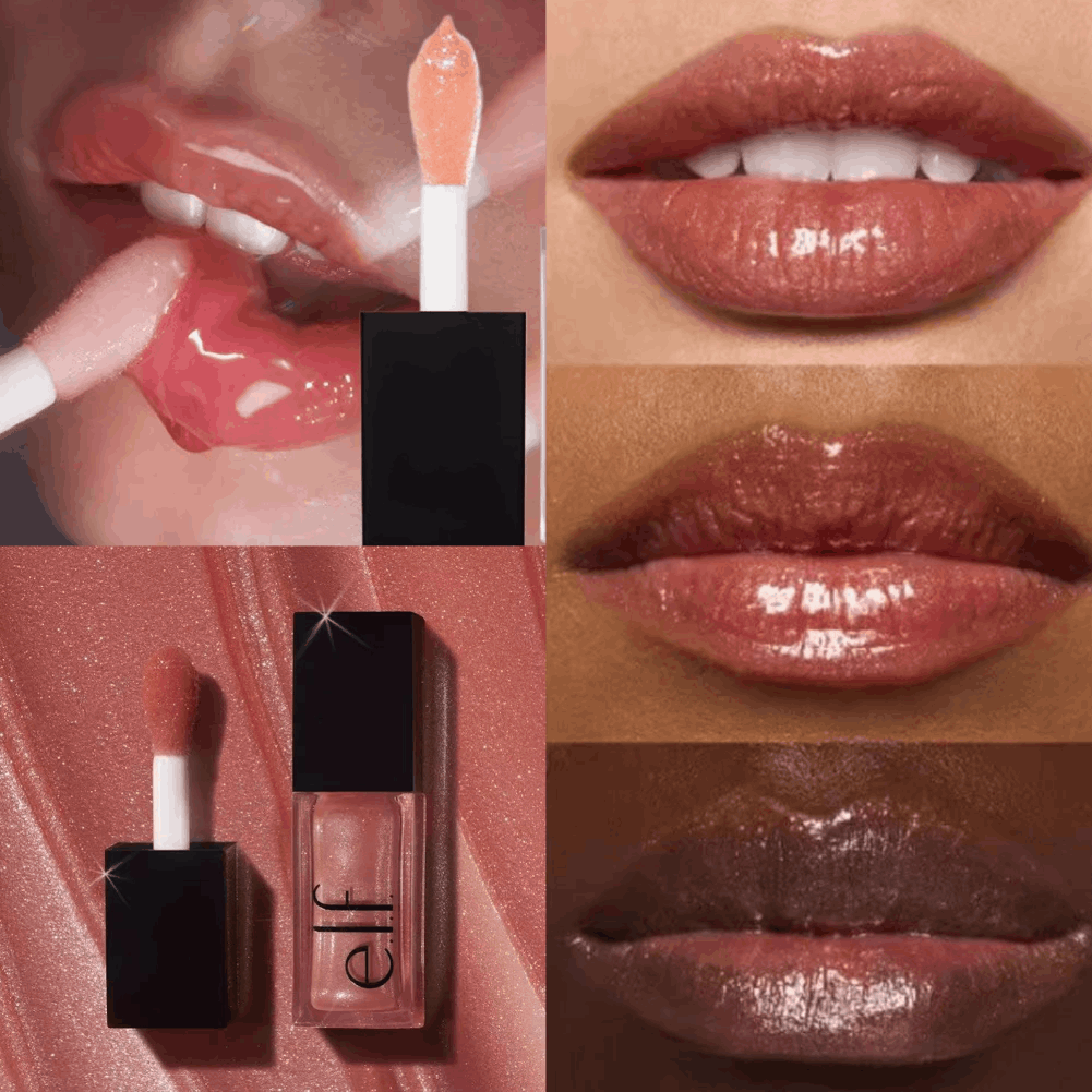 Beauty Makeup Looks - Lip Gloss Shiny Crystal - Long-Lasting