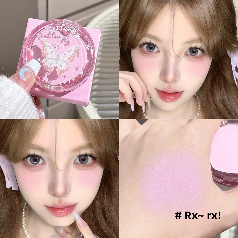 Beauty Makeup Looks - Romantic Butterfly 3-Color Blush Palette Cheek