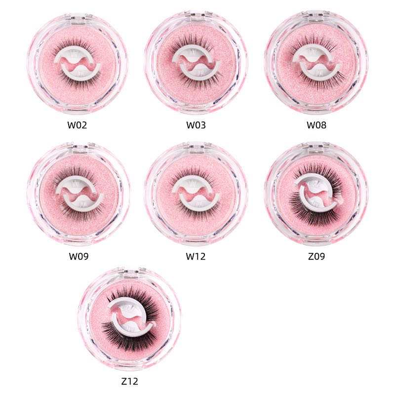Beauty Makeup Looks - 3D False Eyelashes Self-Adhesive Crystal Box