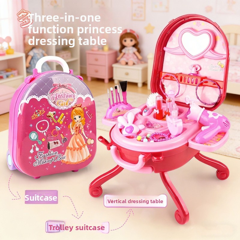 Beauty Makeup Desk - Kawaii Kids Imitation Family Play Set