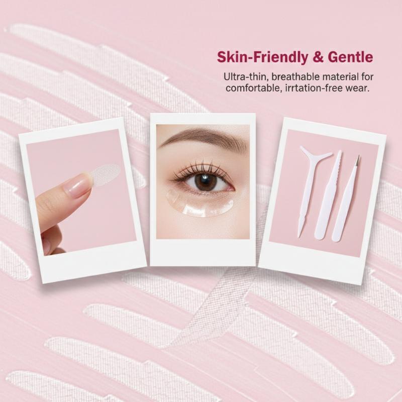 Beauty Makeup Looks - Adhesive Eyelid Tape Stickers 600pcs Invisible