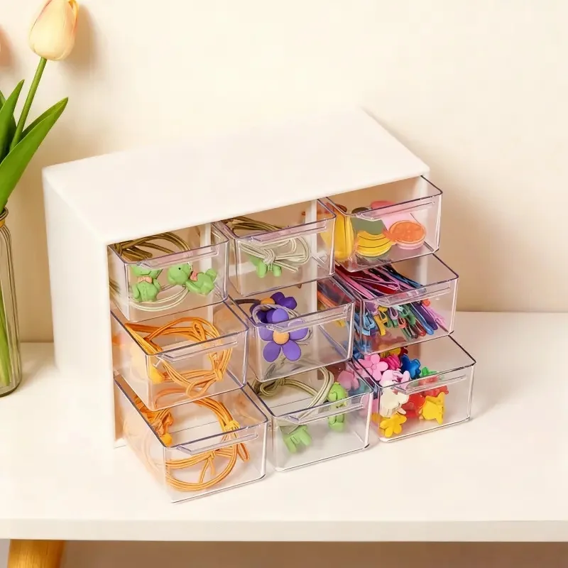 Beauty Makeup Desk - Bead Material Storage Box. The Nine