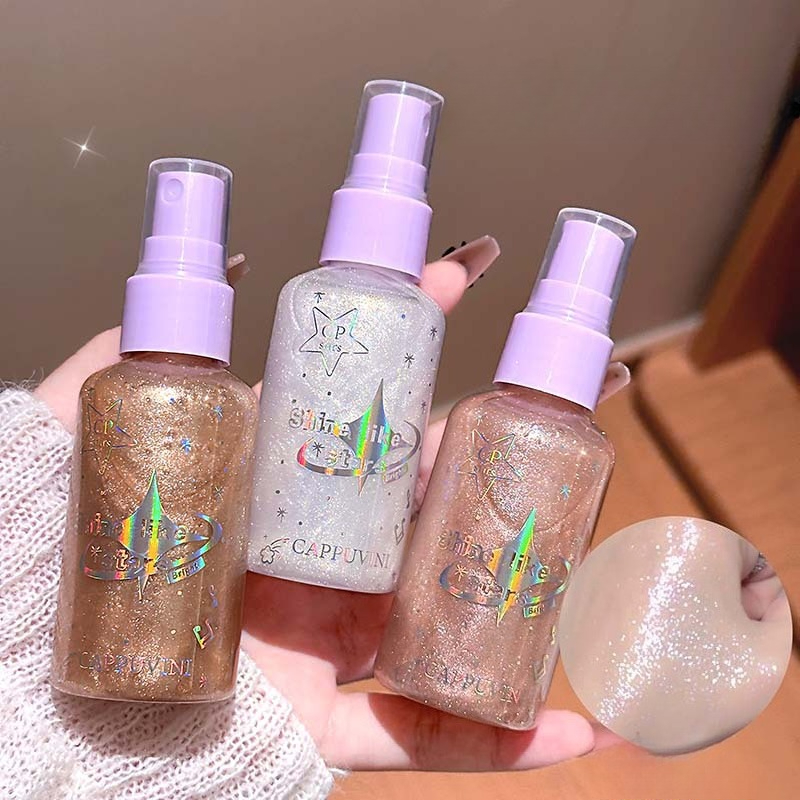 Beauty Makeup Looks - Body Glitter Spray Diamond Fine Shimmer