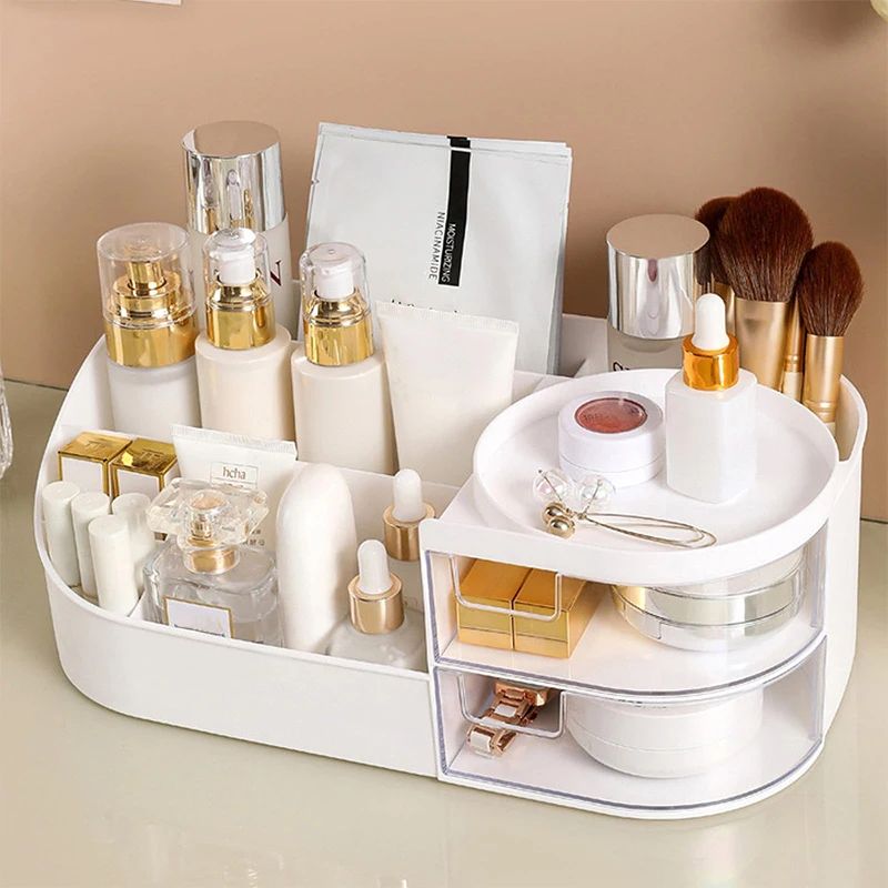 Large Capacity Cosmetic Storag - Beauty Makeup Desk recension och pris