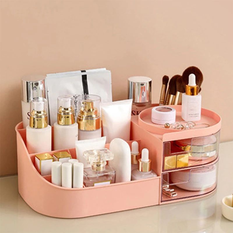 Large Capacity Cosmetic Storag - Beauty Makeup Desk recension och pris