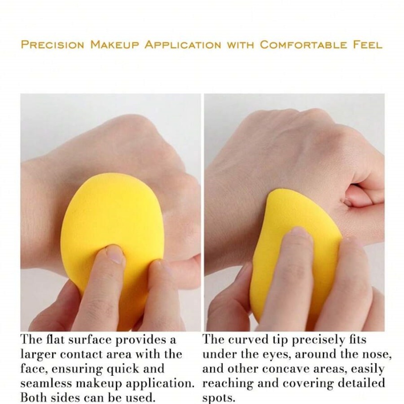 12/2pcs Mango Shape Soft Makeu - Beauty Blender In Makeup recension och pris