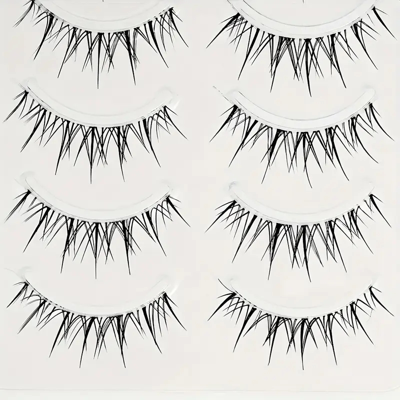 5 Pairs Transparent Stem Wavy  - Beauty Makeup Looks recension och pris