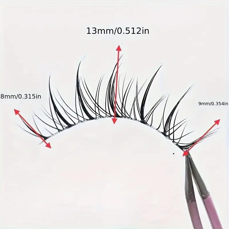 5 Pairs Transparent Stem Wavy  - Beauty Makeup Looks recension och pris