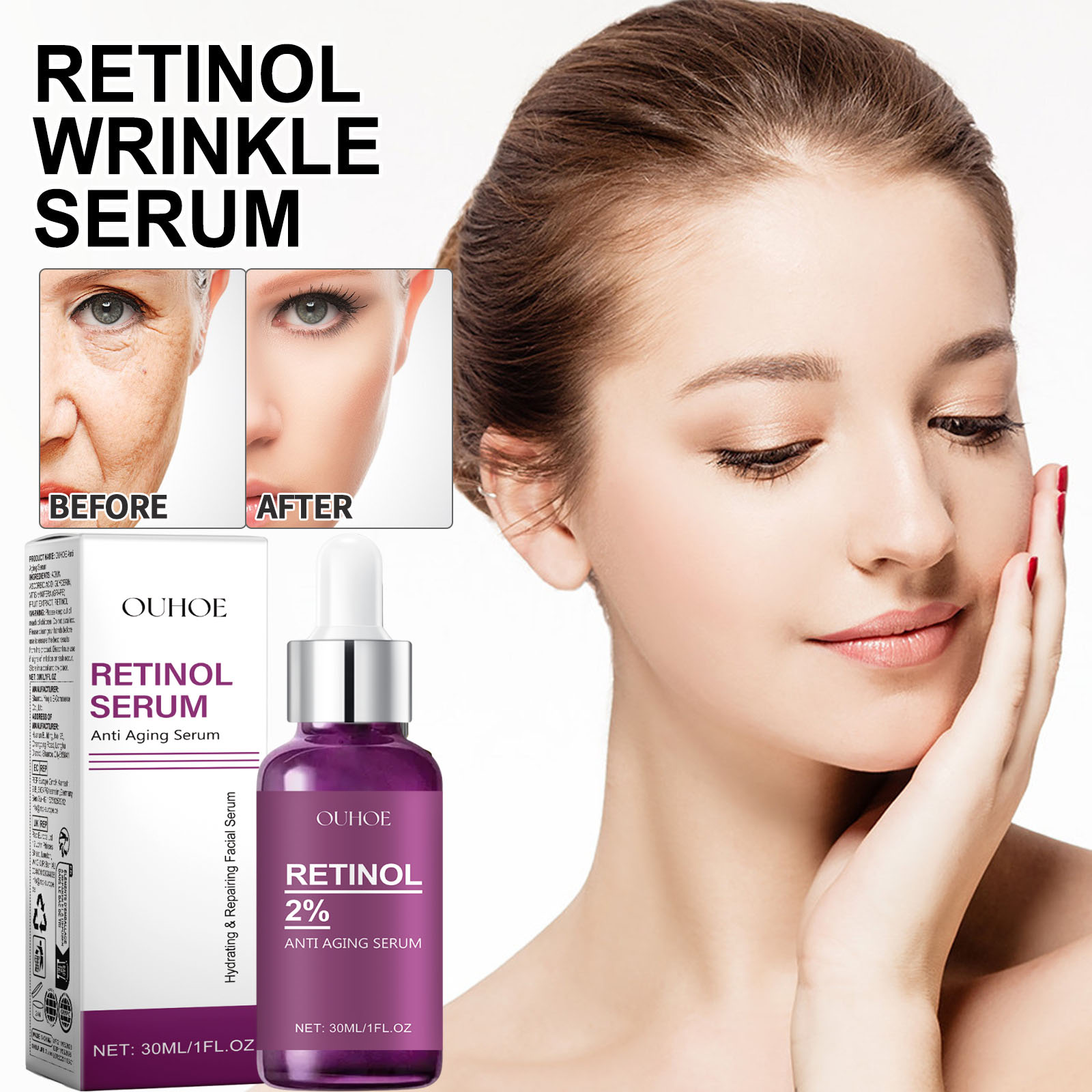 Retinol Remove Wrinkle Face Se - The Ordinary Serum Hyaluronic Acid recension och pris