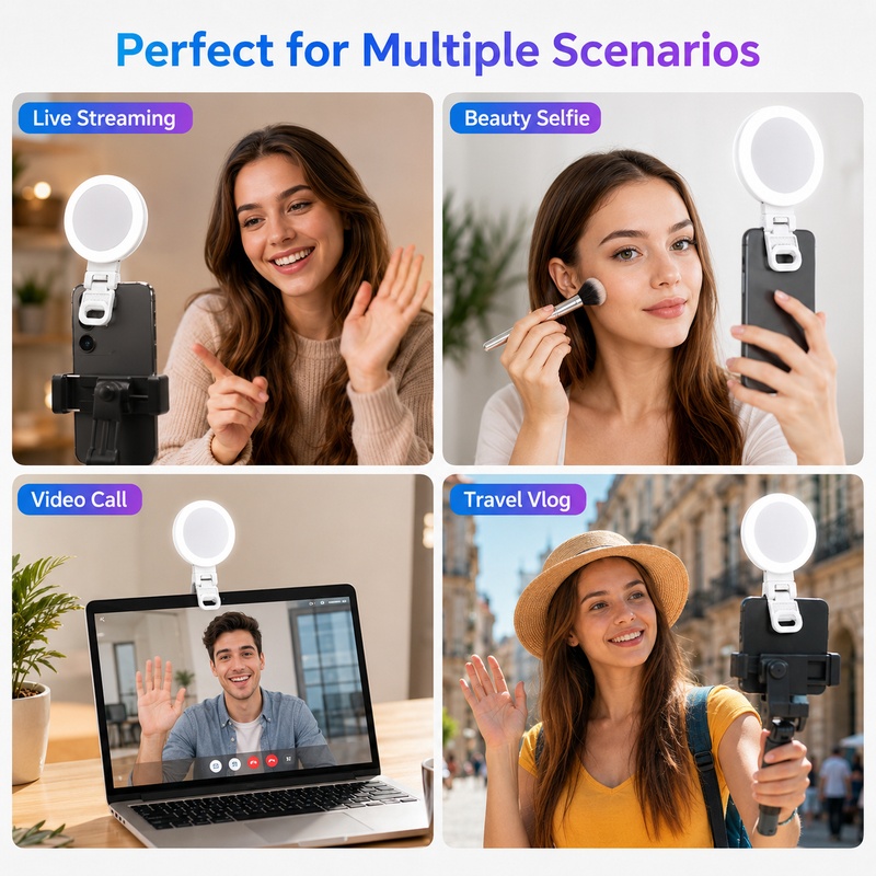 Portable Phone Video Light LED - Beauty Makeup Video recension och pris