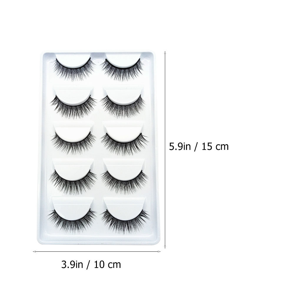 10Pairs Natural False Eyelashe - Beauty Makeup Looks recension och pris