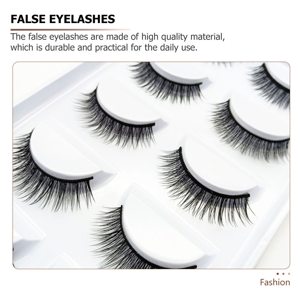 10Pairs Natural False Eyelashe - Beauty Makeup Looks recension och pris