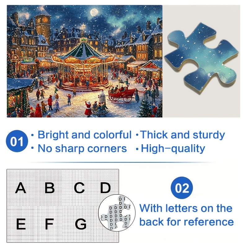 500/1000/1200/2000PCS Puzzle C - J Beauty Makeup recension och pris