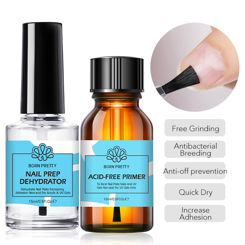 BORN PRETTY Nail-Primer And Na - Nail Dehydrator Primer recension och pris