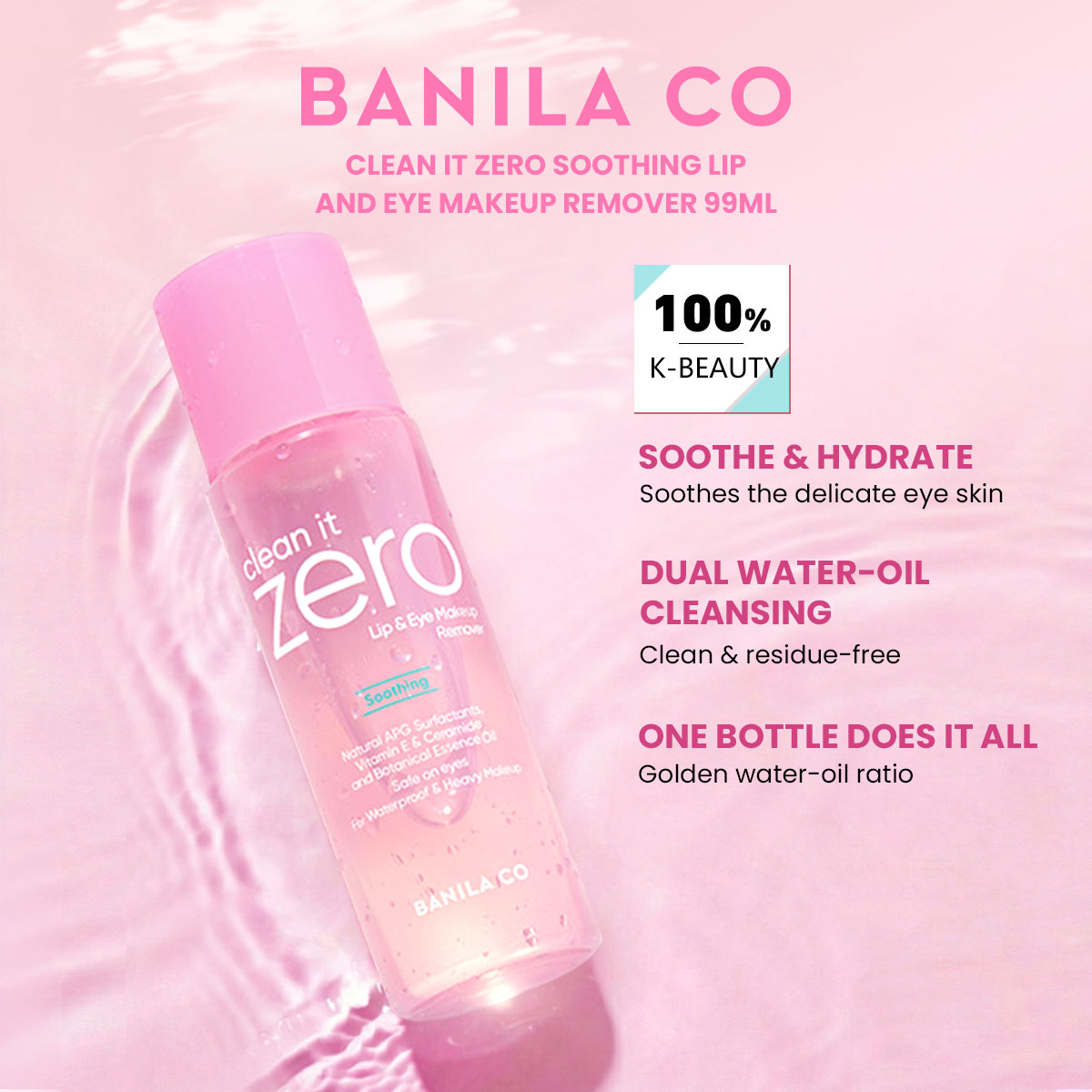 BANILA CO Clean it Zero Soothi - Beauty Makeup Salon recension och pris