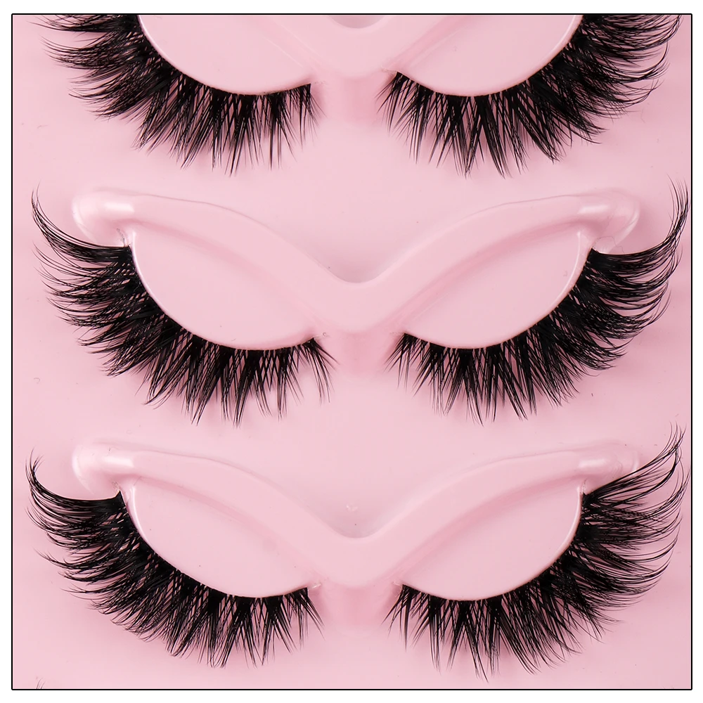 Cat Eye 5 Pairs 3D Natural Fal - Beauty Makeup Looks recension och pris