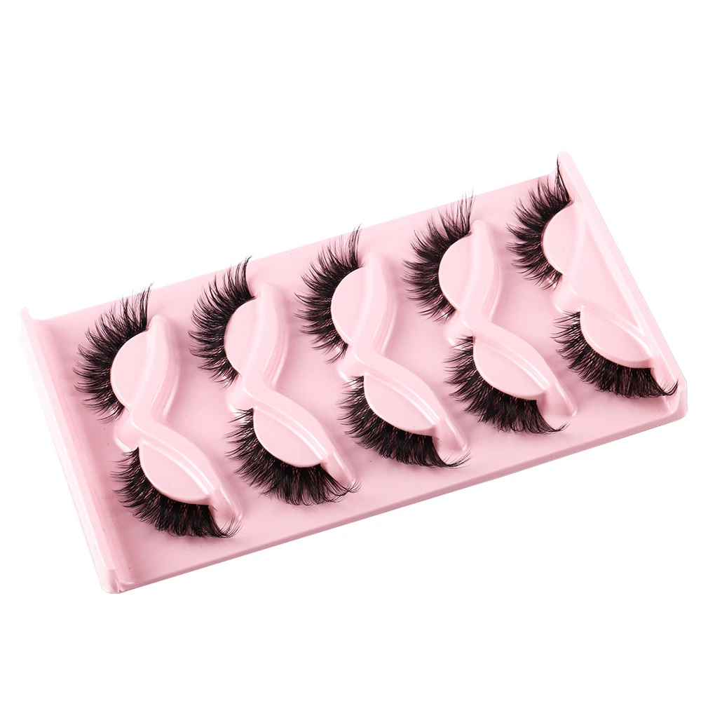 Cat Eye 5 Pairs 3D Natural Fal - Beauty Makeup Looks recension och pris