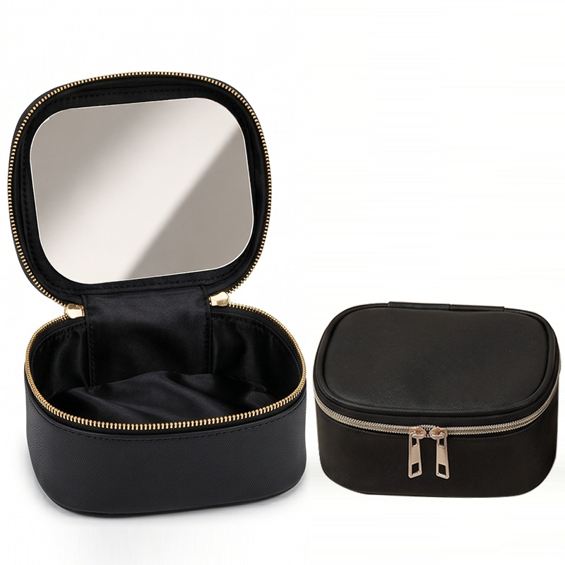 2026 New Makeup Bag with Mirro - Beauty Makeup Women recension och pris