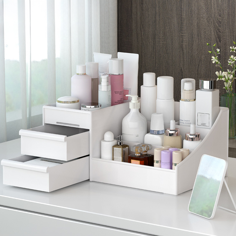 Large Capacity New Drawer Make - Beauty Makeup Desk recension och pris