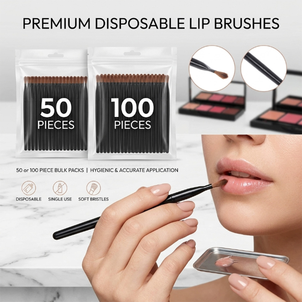 50/100pcs Disposable Lip Brush - Beauty Makeup Salon recension och pris