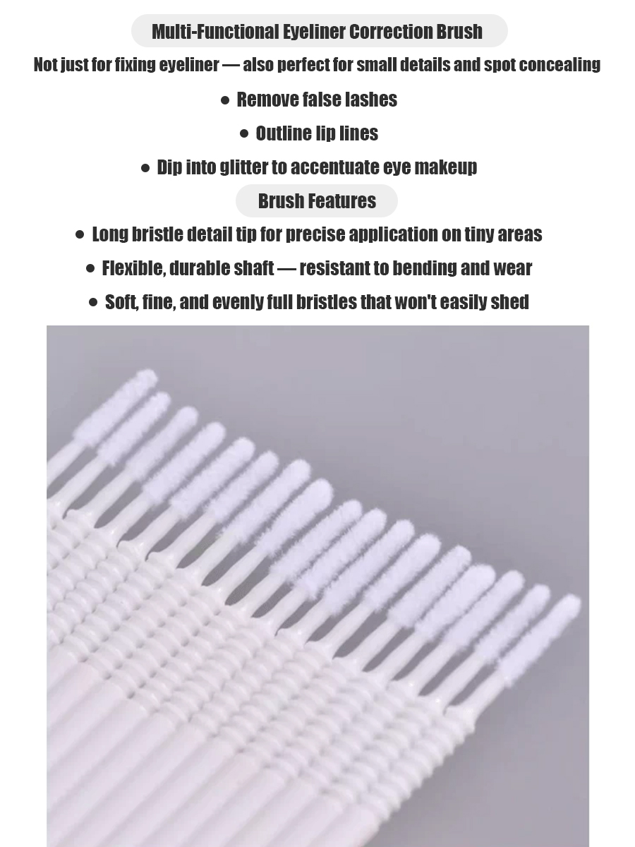 Disposable Long Cotton Swabs E - Beauty Makeup Salon recension och pris