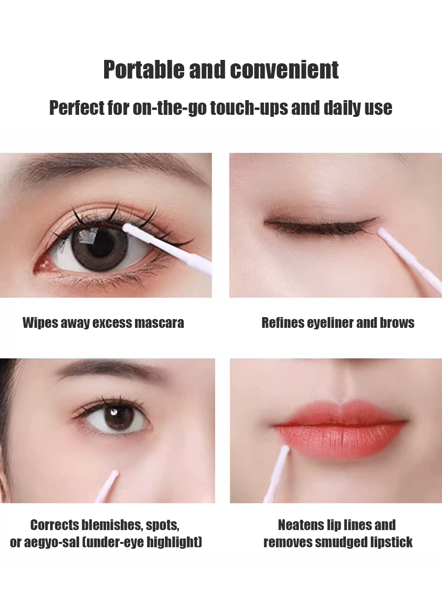 Disposable Long Cotton Swabs E - Beauty Makeup Salon recension och pris