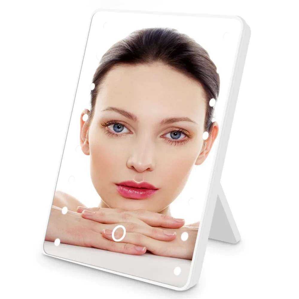 16 LEDs Makeup Mirror with LED - Beauty Makeup Desk recension och pris