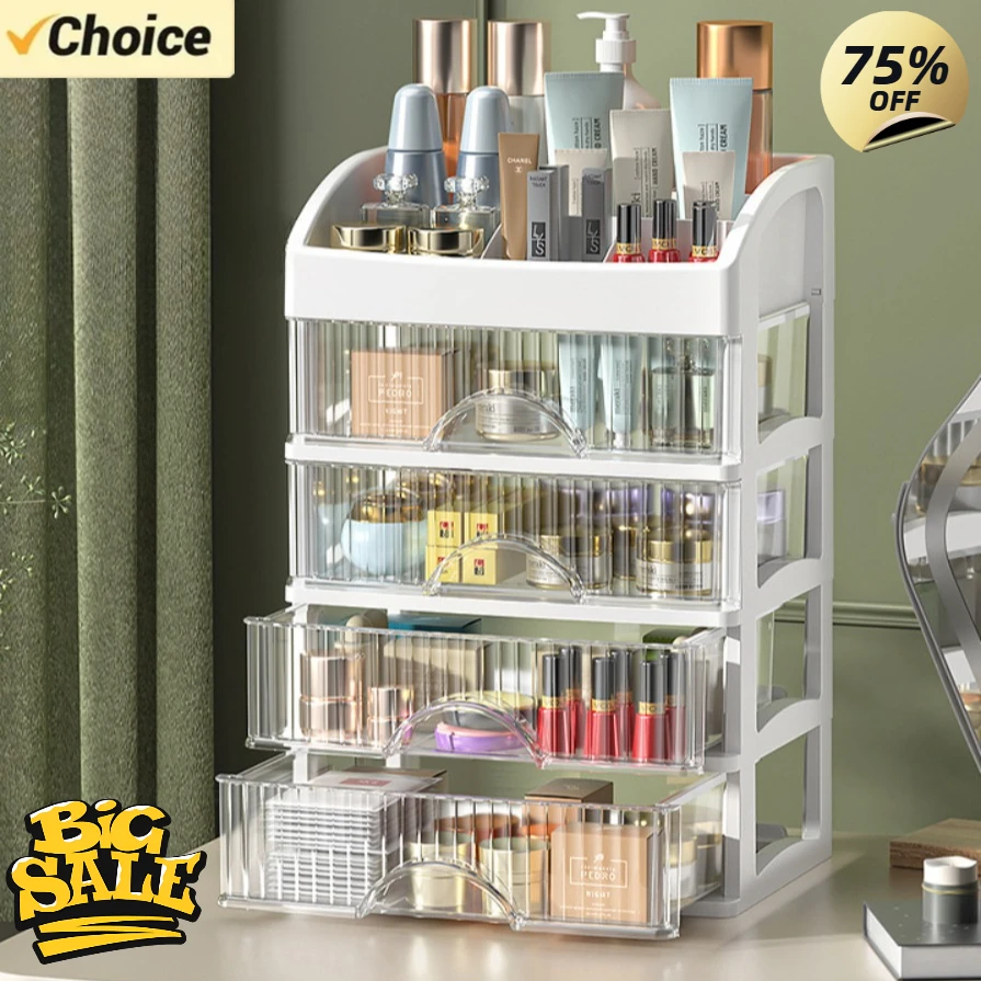 New 1Pc 5-layer Makeup Storage - Beauty Makeup Desk recension och pris