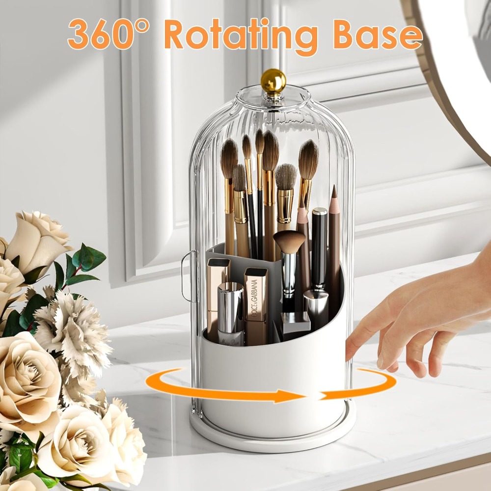 5-Piece Set, 360-Degree Rotati - Beauty Makeup Desk recension och pris
