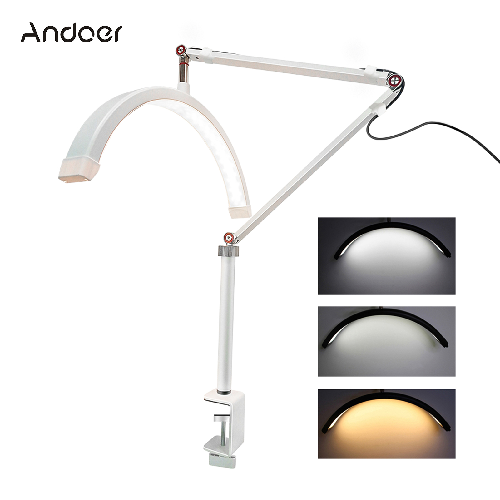 Andoer HD-M3X LED Video Light  - Beauty Makeup Video recension och pris