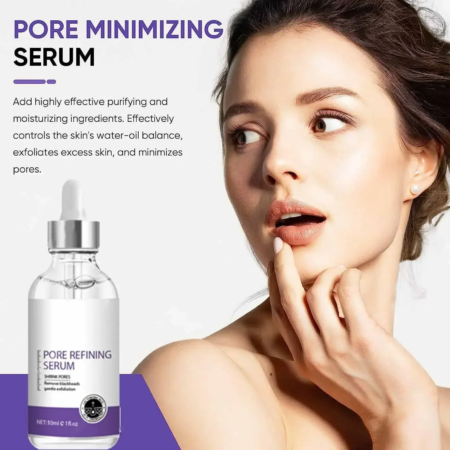 3nd Skin Texture | Pore Refini - The Ordinary Serum Hyaluronic Acid recension och pris