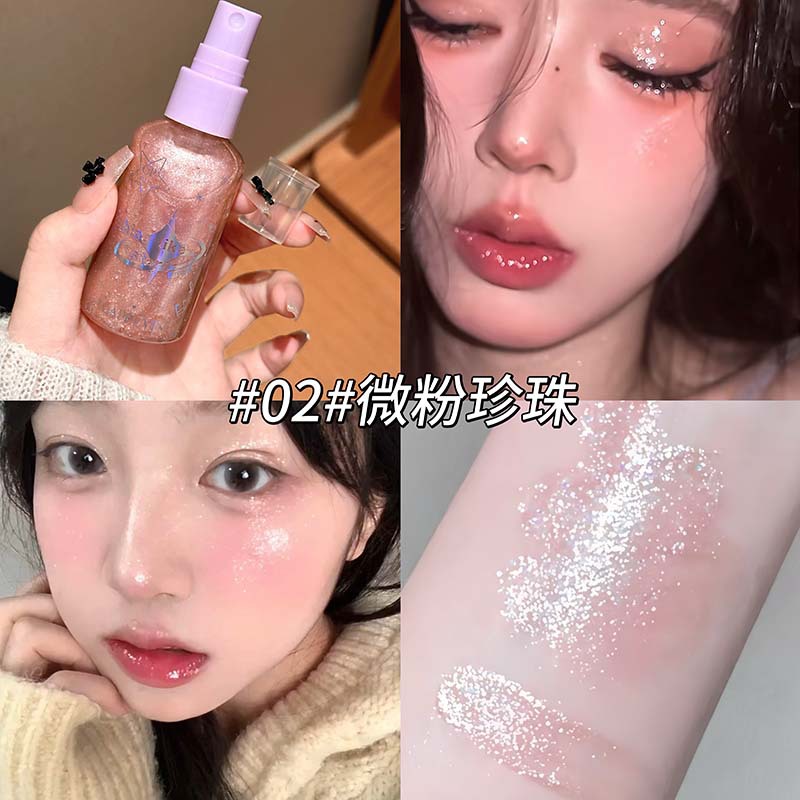 Body Glitter Spray Diamond Fin - Beauty Makeup Looks recension och pris