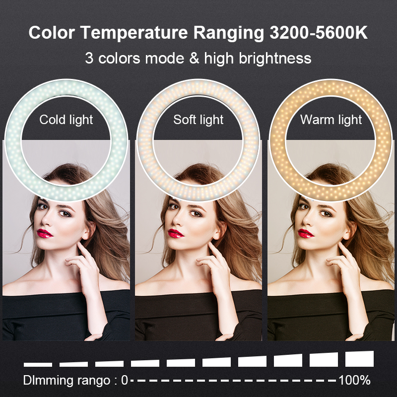 18 inch Ring Light With Tripod - Beauty Makeup Video recension och pris