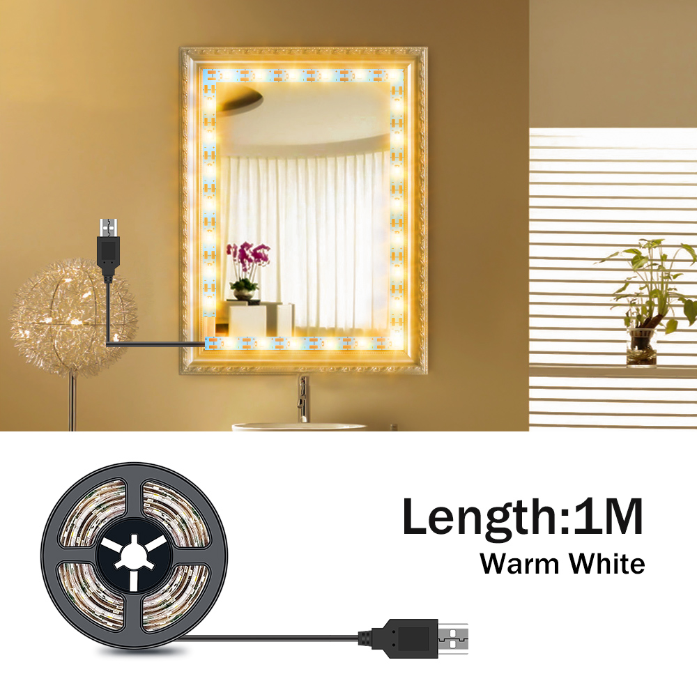 DC5V LED Makeup Mirror Light S - Beauty Makeup Desk recension och pris