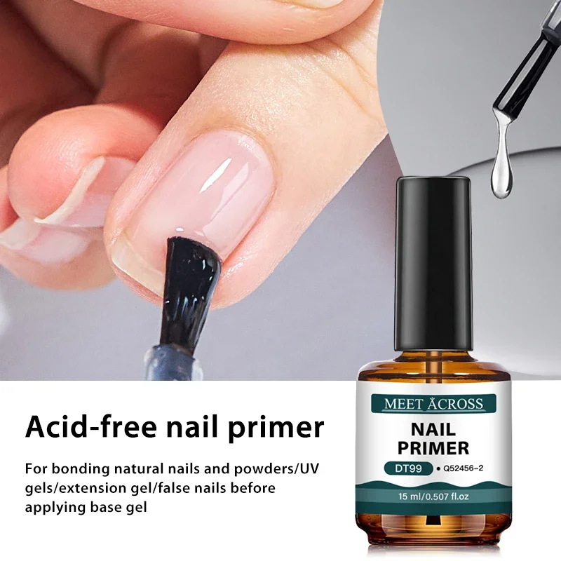 2pcs 15ml Nail Primer & Nail P - Nail Dehydrator Primer recension och pris
