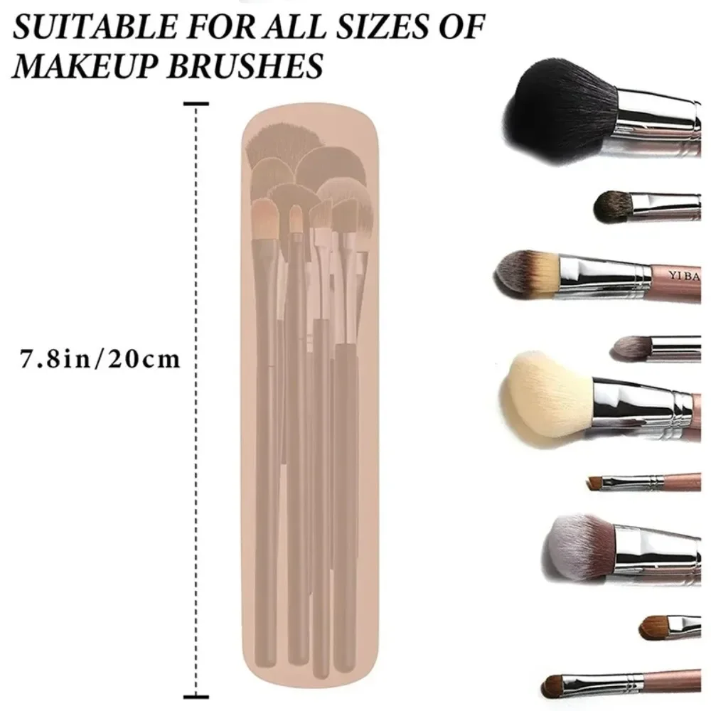 Travel Makeup Brush Holder Sil - Beauty Makeup Women recension och pris