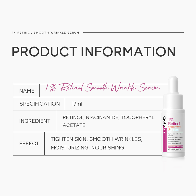 Quiyum 1% Retinol Smooth Wrink - The Ordinary Serum Hyaluronic Acid recension och pris