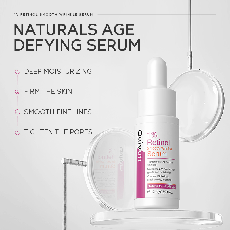 Quiyum 1% Retinol Smooth Wrink - The Ordinary Serum Hyaluronic Acid recension och pris