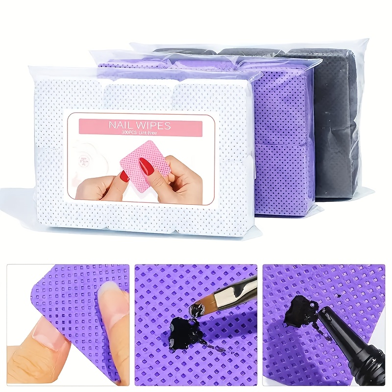 600pcs/2bag Hairless Nail Poli - Beauty Makeup Salon recension och pris