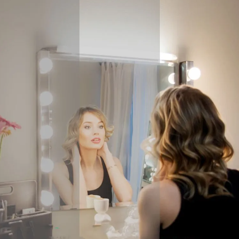 LED Mirror Makeup Mirror w/Lig - Beauty Makeup Desk recension och pris